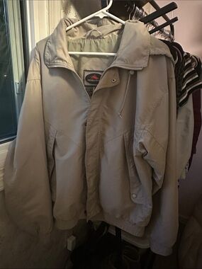 Sierra Sport Light Beige Windbreaker Jacket